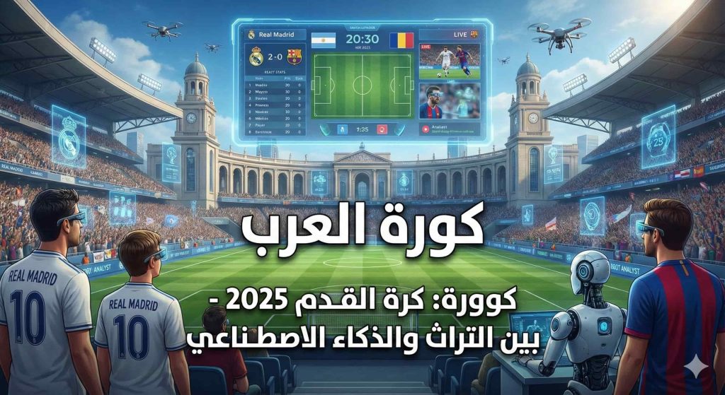⚽ مستقبل كرة القدم في 2025 من الأزياء الكلاسيكية إلى الذكاء الاصطناعي كورة العرب