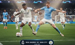 ⚽🏆 ريال مدريد ضد مانشستر سيتي قمة أوروبا المنتظرة - كل التفاصيل الحصرية على كورة لايف العرب
